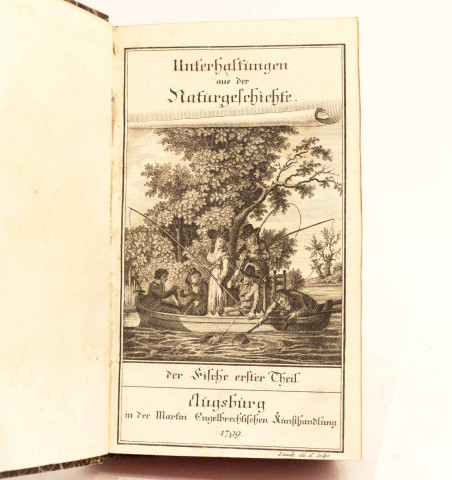 Unterhaltungen aus der Naturgeschichte. Der Fische. Erster und zweyter theil.