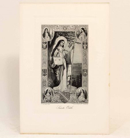 Les Saints d'Alsace. 12 images historiques. 