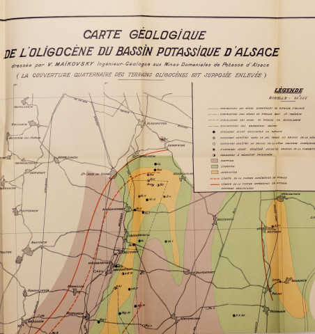 Mémoires du service de la carte géologique d'Alsace et de Lorraine...