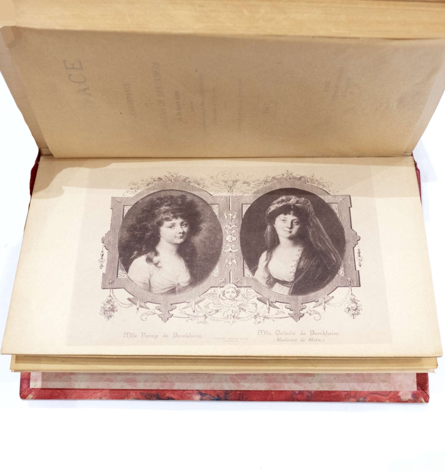 Correspondance des demoiselles de Berckheim et de leurs amis