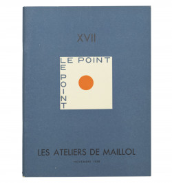 Revue Le Point. XVII – Les Ateliers de Maillol. novembre 1938.