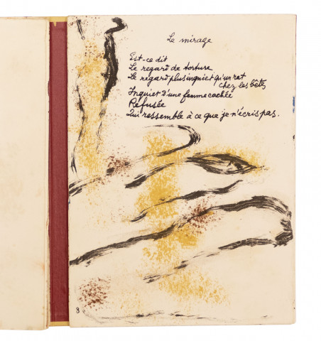 Objets des ots et des images. 17 poèmes de Paul Eluard illustrés de lithographies en couleurs par Engel-Pak.