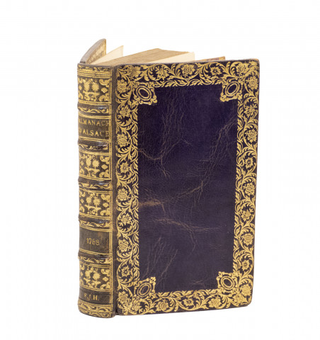 Almanach d'Alsace - Ensemble de 4 Almanachs 1782, 1783, 1788 et 1792.
