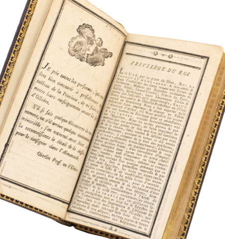 Almanach d'Alsace - Ensemble de 4 Almanachs 1782, 1783, 1788 et 1792.
