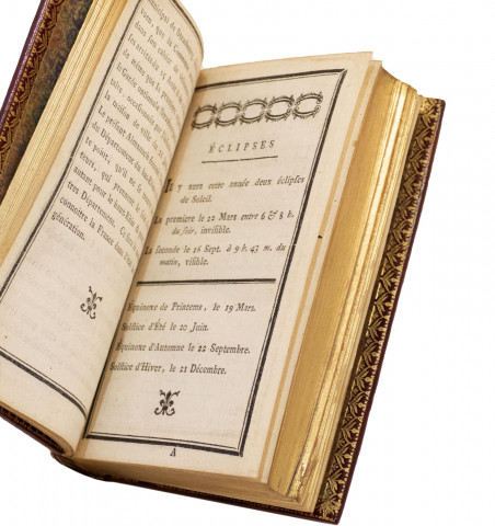 Almanach d'Alsace - Ensemble de 4 Almanachs 1782, 1783, 1788 et 1792.