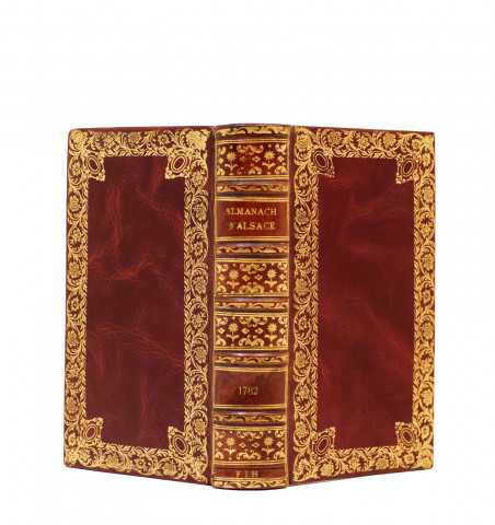 Almanach d'Alsace - Ensemble de 4 Almanachs 1782, 1783, 1788 et 1792.