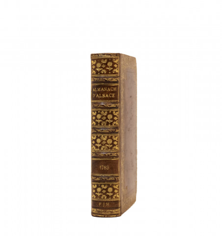 Almanach d'Alsace - Ensemble de 4 Almanachs 1782, 1783, 1788 et 1792.