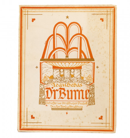 D'r Burne. Gedichte im Strassburger Dialekt. Illustrations d'Henri Solveen.