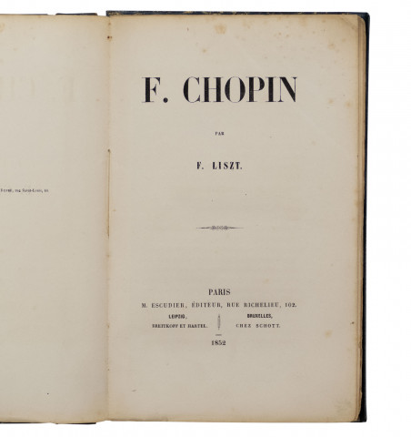 F. Chopin.