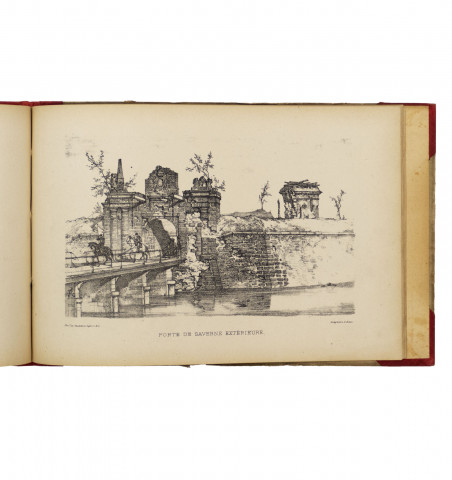 1870 Siège et bombardement de Strasbourg.