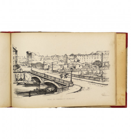 1870 Siège et bombardement de Strasbourg.