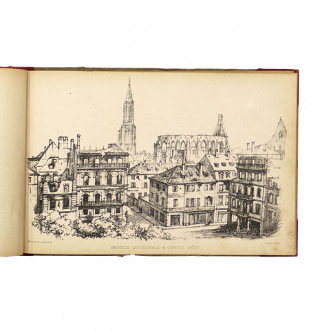 1870 Siège et bombardement de Strasbourg.
