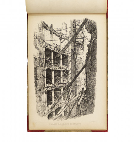 1870 Siège et bombardement de Strasbourg.