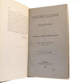 Recueil intitulé "Diverses".
