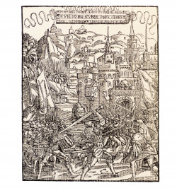 (Haut-Koenigsbourg) Wie man vor Hohenküngsperg gezogen ist und wie es gewunnen warf.