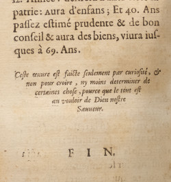 Miroir d'astrologie naturelle,