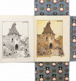 L'Alsace heureuse. La grande pitié du pays d'Alsace et son grand bonheur racontés aux petits enfants par l'Oncle Hansi.