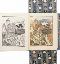 L'Alsace heureuse. La grande pitié du pays d'Alsace et son grand bonheur racontés aux petits enfants par l'Oncle Hansi.