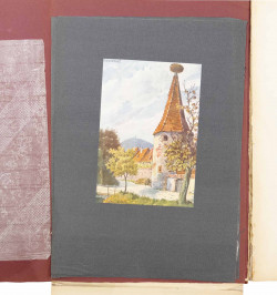 Tours et portes d'Alsace. 12 aquarelles par J.-Jacques Waltz. Préface par Joseph Fleurent.