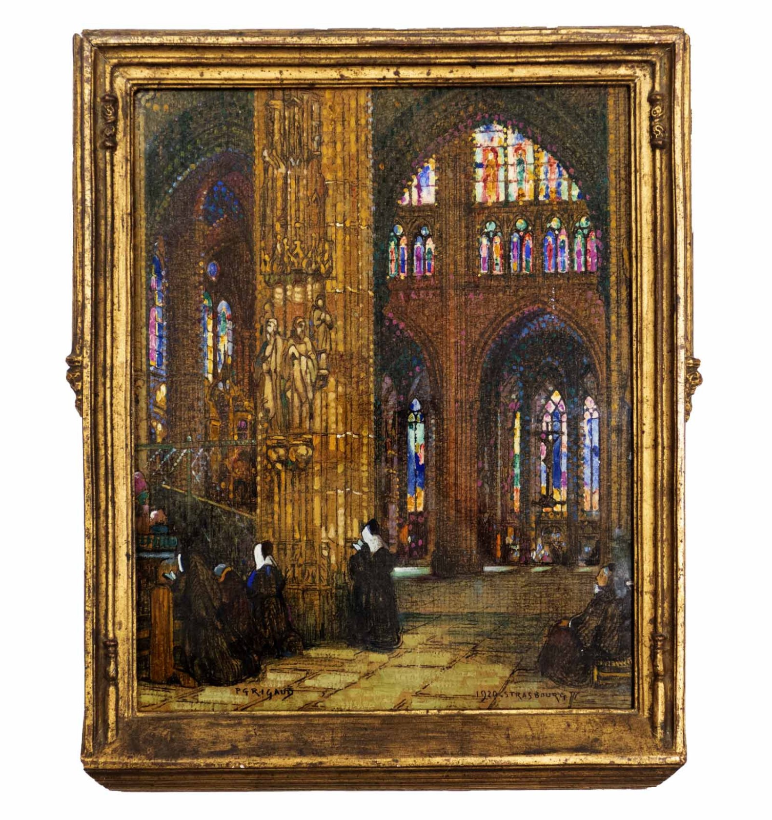 Intérieur de la cathédrale de Strasbourg.