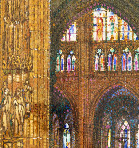 Intérieur de la cathédrale de Strasbourg.