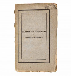Relation des funérailles de Jean-Frédéric Oberlin,...