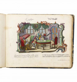 Recueil de gravures en couleurs.