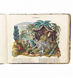 Recueil de gravures en couleurs.