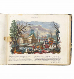 Recueil de gravures en couleurs.