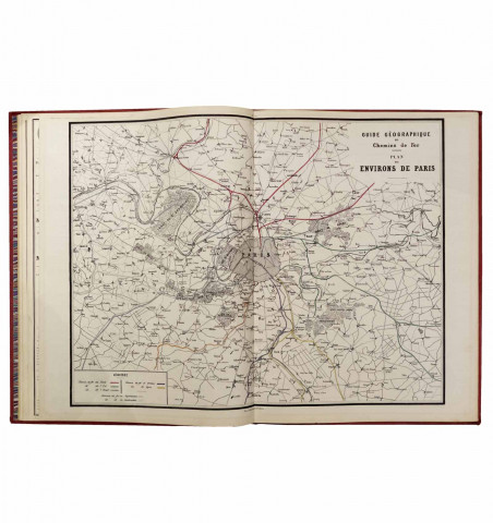 Guide géographique des chemins de fer et des services maritimes français et étrangers.