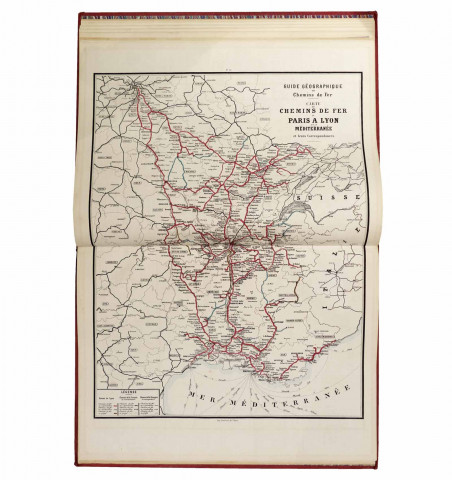Guide géographique des chemins de fer et des services maritimes français et étrangers.