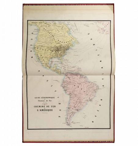 Guide géographique des chemins de fer et des services maritimes français et étrangers.