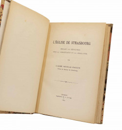 L'Eglise de Strasbourg pendant la Révolution sous la constitutante et la législative.