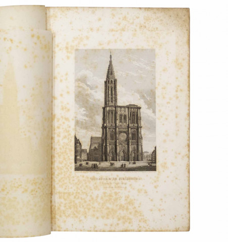 Vues de Strasbourg & de ses principaux monuments. Gravées sur acier dans les ateliers de E. Simon Fils...