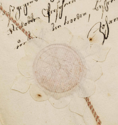 Deux documents notariés strasbourgeois.