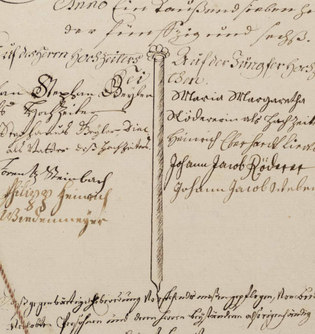 Deux documents notariés strasbourgeois.