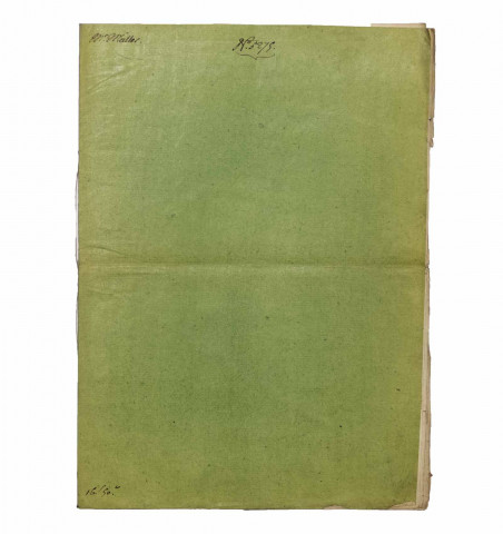 Deux documents notariés strasbourgeois.