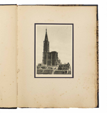 Le vieux Strasbourg. 36 reproductions en Mezzotinto.