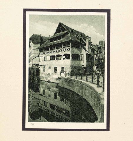 Le vieux Strasbourg. 36 reproductions en Mezzotinto.