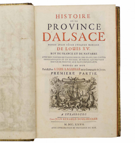 Histoire de la province d'Alsace depuis Jules César jusqu'au mariage de Louis XV.