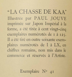 La Chasse de Kaa.
