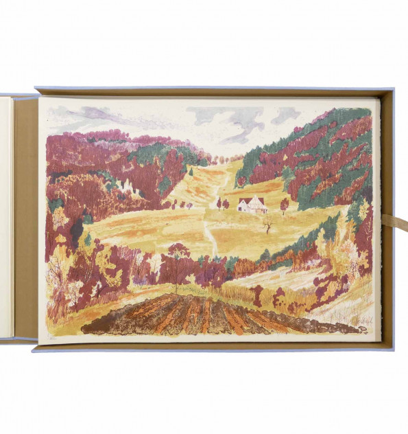 Sundgäu. Lithographies originales de Alberto Solbach. Sundgäu. Lithographies originales de Alberto Solbach.