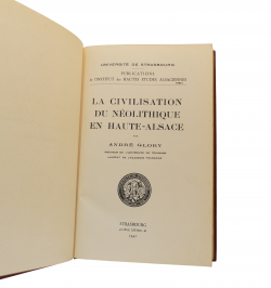 La civilisation du néolithique en Haute-Alsace.