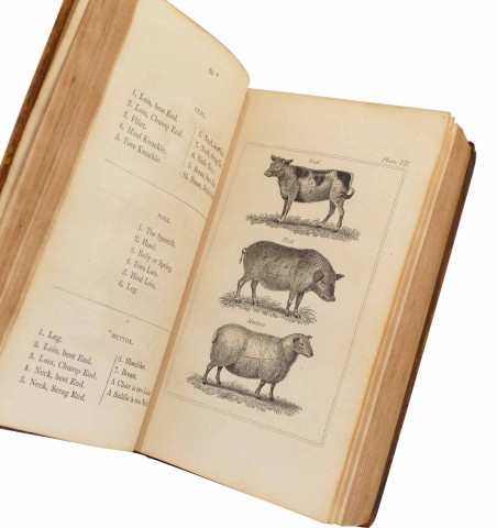 A new system of domestic cookery. Formed upon principes of economy. By a Lady.