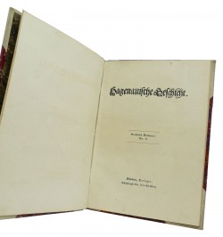 Hagenauische Geschicht. Wunder-seltzame neue Malerei erfunden durch 3....