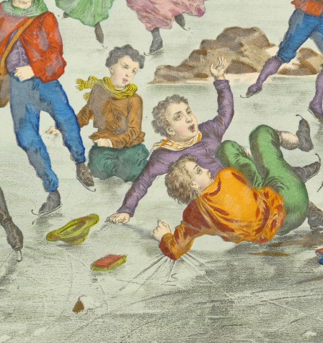 Les 4 saisons. Lithographies originales de Camille Burckardt.
