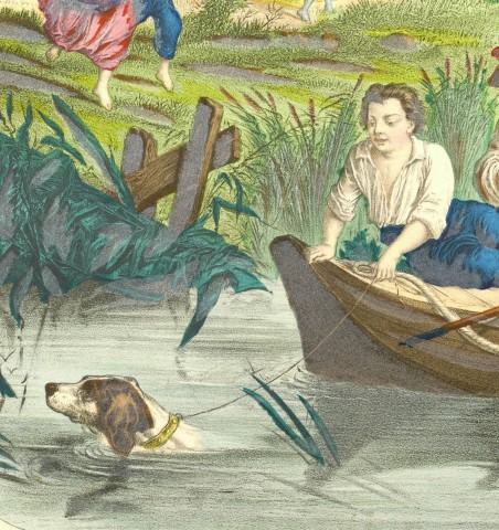 Les 4 saisons. Lithographies originales de Camille Burckardt.