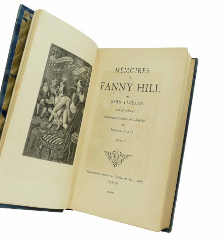 Mémoires de Fanny Hill. Entièrement traduits de l'anglais par Isidore Liseux.