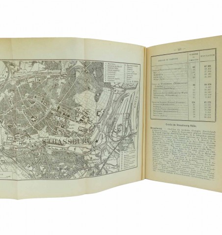 Notice descriptive et statistique sur l’Alsace. Documents mis à jour jusqu’en 1914 pour les Renseignements généraux,...