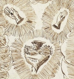 Livre de prières manuscrit - Gebeth Buch worin zu finden ist.